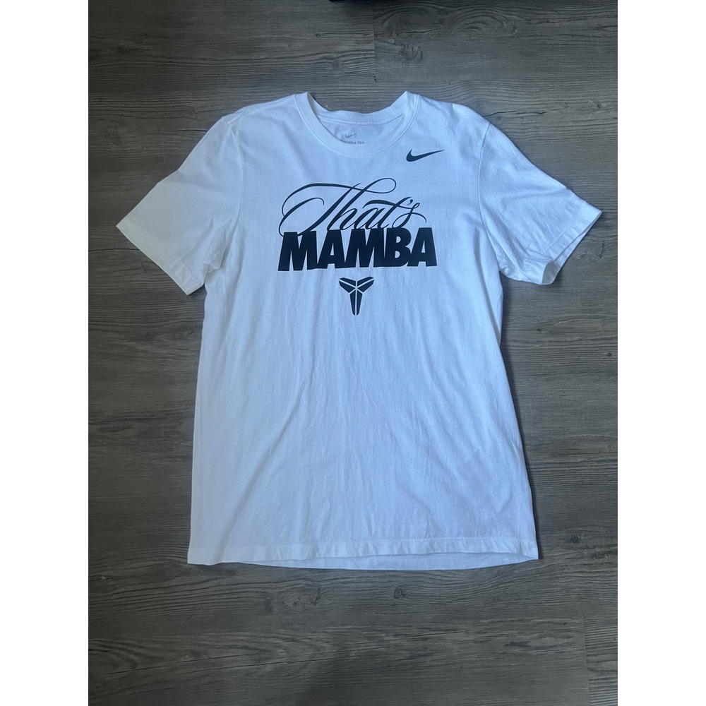 Nike Men's Kobe Bryant Mamba T-Shirt White Size Large